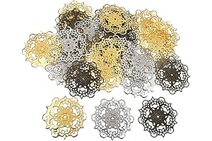 ALIMITOPIA Metal Embellishments for DIY Jewelry Making