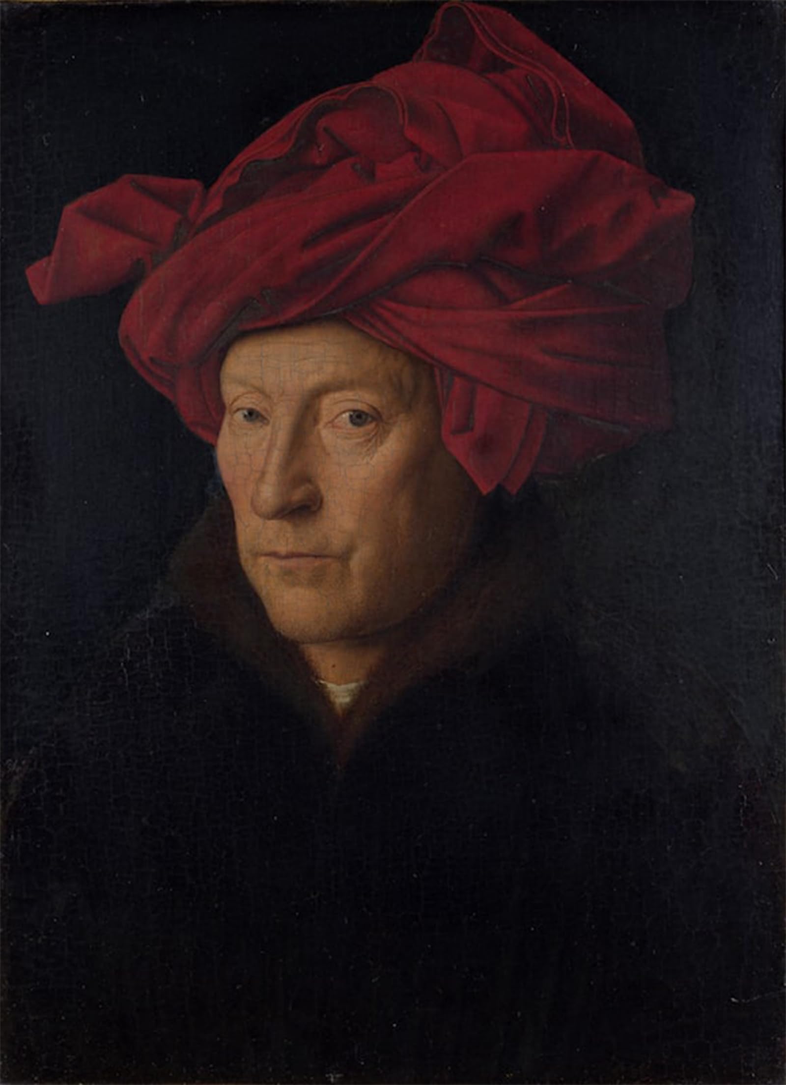 Lienzo Jan Van Eyck de 60x90cm que aporta sofisticación y un toque de museo a tu hogar. 5