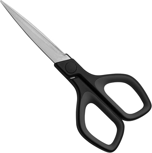 Grunwerg Stainless Steel 170mm Household Scissors, Ergonomically Designed For Ev