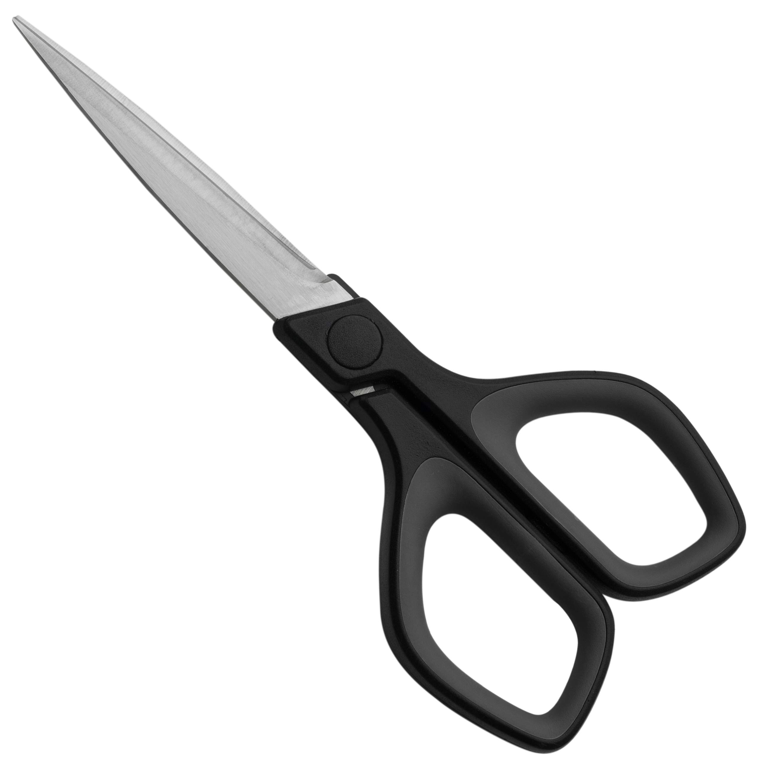 Grunwerg Stainless Steel 170mm Household Scissors, Ergonomically Designed for Everyday Household Tasks, Heavy Duty Set