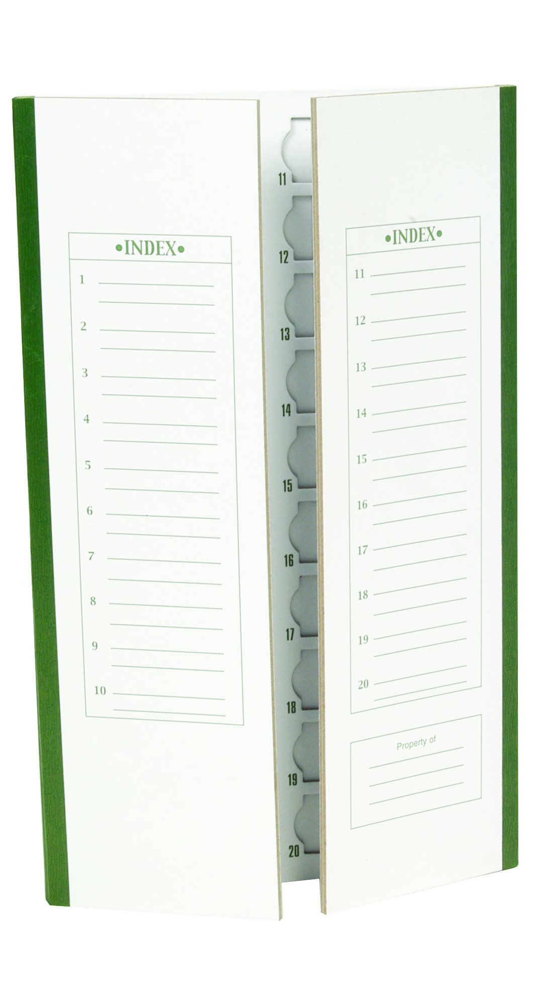 Heathrow Scientific HS9914 20-Place Cardboard Slide Tray, Trim (Pack of 72), Gallons, Degree C, Cardboard, Green (Pack of 72)