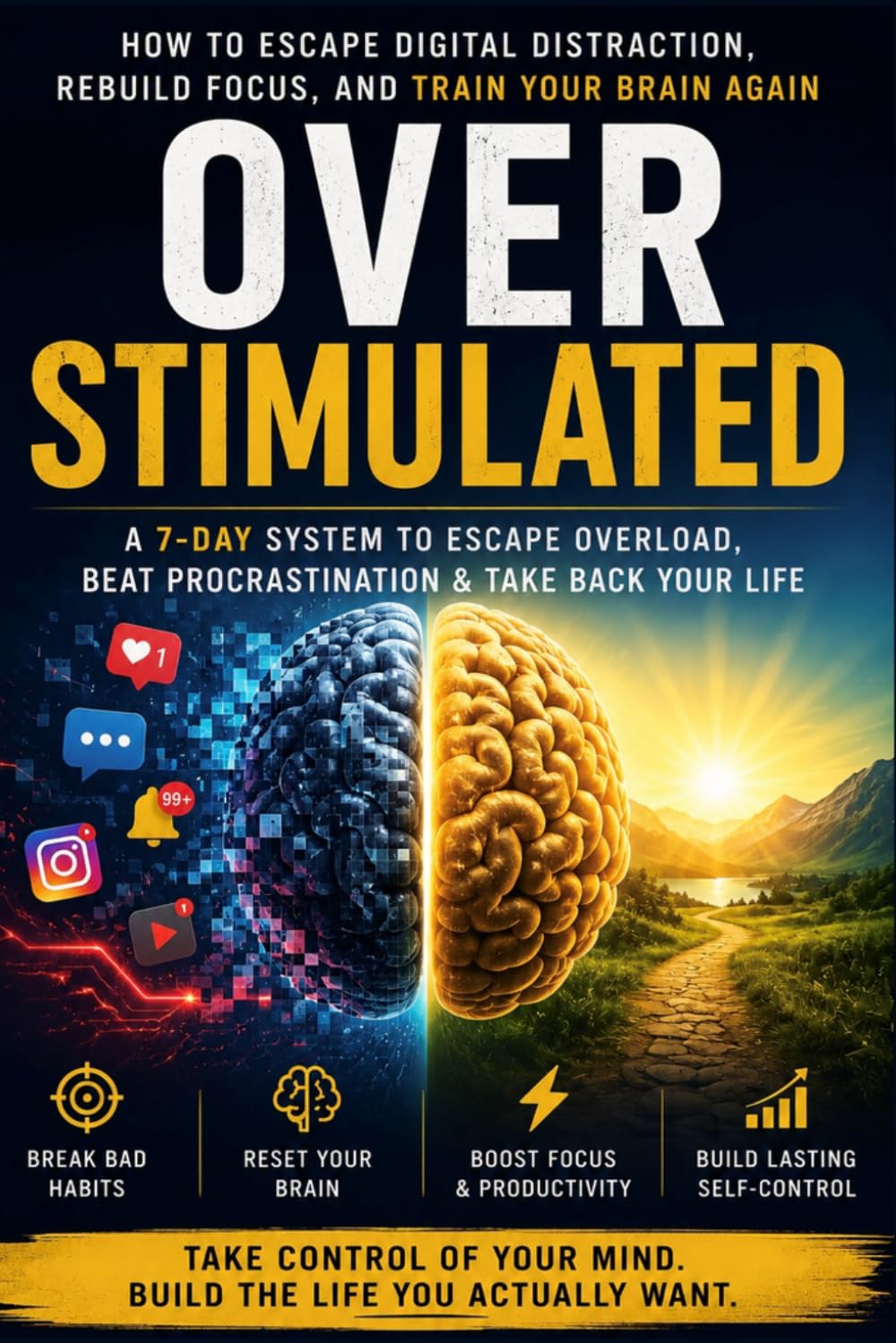 Overstimulated: How to Escape Digital Distraction, Rebuild Focus, and Train Your Brain Again