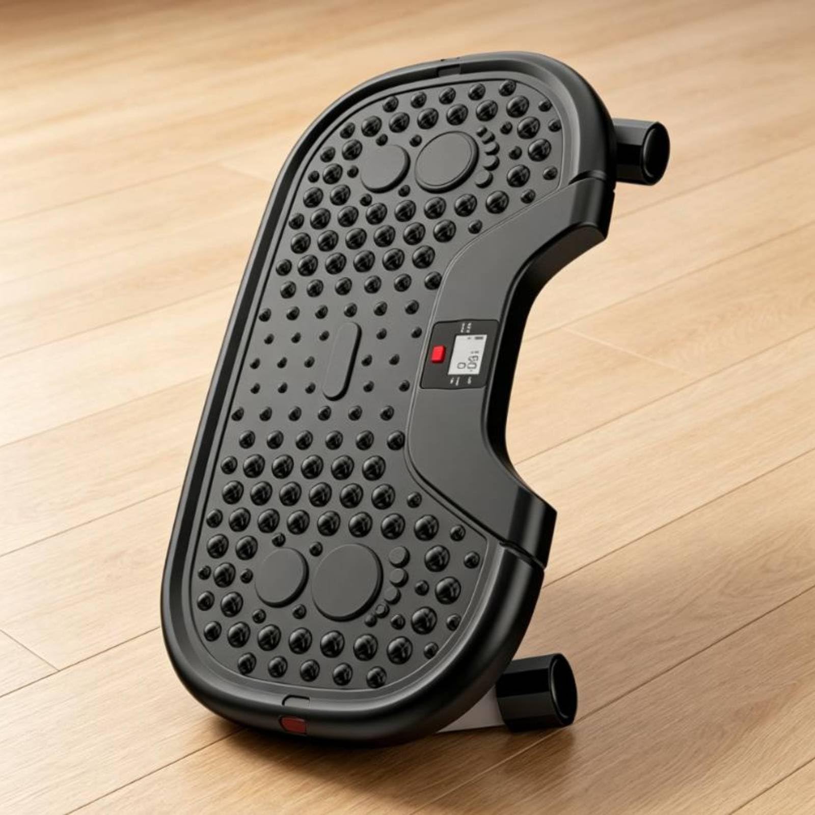 Amagogo Fitness Machine Pedana Torcente Stepper Piattaforma Girevole Rotazione Vita con Elastici Superficie Antiscivolo in E Acciaio per Allenamento a Casa, Blu, Blu
