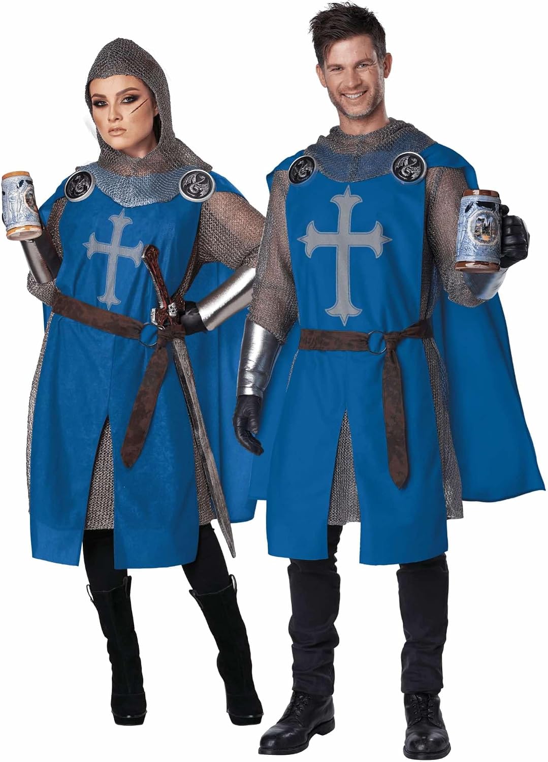California Costumes Knight's Surcoat Adult Costume (Blue)