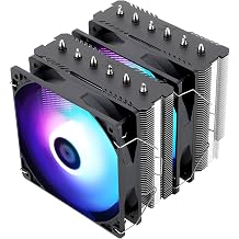 TR-Peerless Assassin 120 SE ARGB CPU Air Cooler, 6 Heat Pipes Dual Towers Cooler, with Dual TL-C12C-S PWM Fans, 1550RPM Speed, Desktop PC Cooler for Intel LGA 1700/1150/1151/1200/1851,AMDAM4 AM5