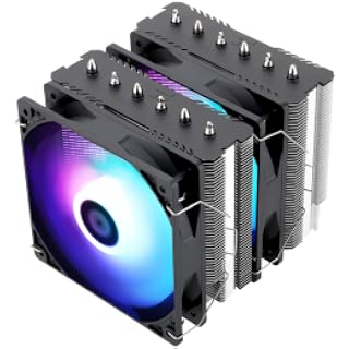 Thermalright Peerless Assassin 120 SE ARGB Enfriador de aire para CPU, enfriador de CPU de 6 tubos de calor, ventilador dual TL-C12C-S PWM, cubierta de disipador de calor de aluminio, tecnología AGHP