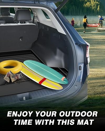 Vista 61 de Powerty Tapete de carga para BMW X5 2019-2025 2026, forro de carga TPE para todo tipo de clima, forros de maletero resistentes para BMW X5 sin