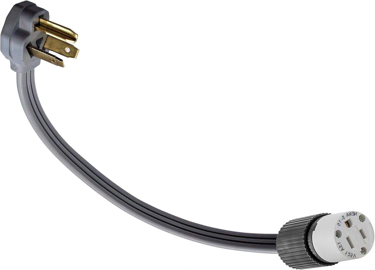 Gas Dryer Power Cord Converter, Old 1030P 220/250V 3Pin