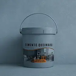 Revestimento Cimento Queimado Piso E Parede Pronto Pra Uso 5Kg
