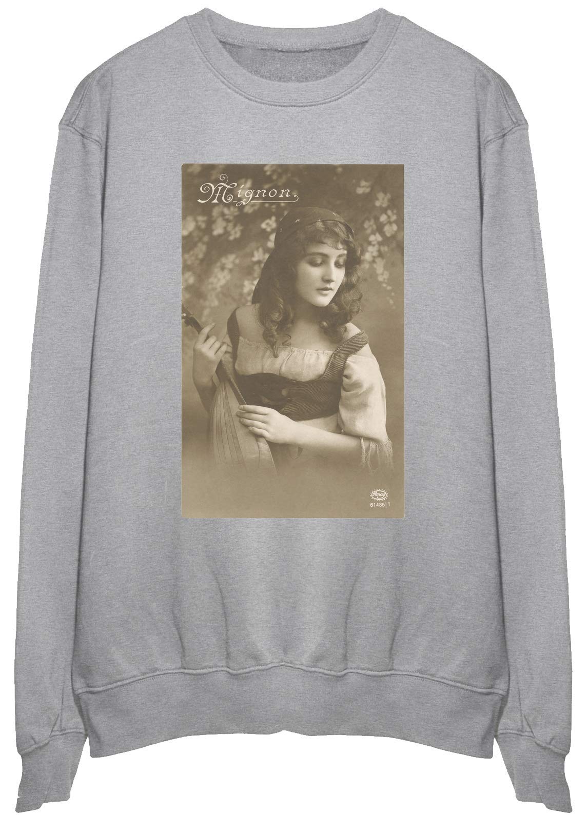Sweatshirt Hignon pullover large vêtement coton molletonné chaud - 3