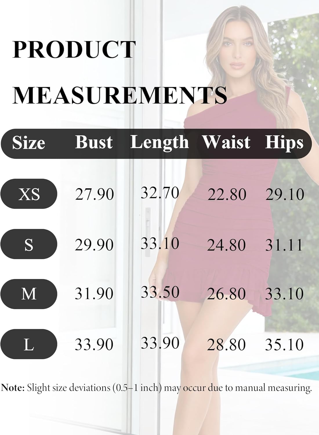 Women's Off The Shoulder Bodycon Mini Dresses Sexy Sleeveless Ruched Mesh Ruffle Hem Summer Club Party Short Dress - Image 6