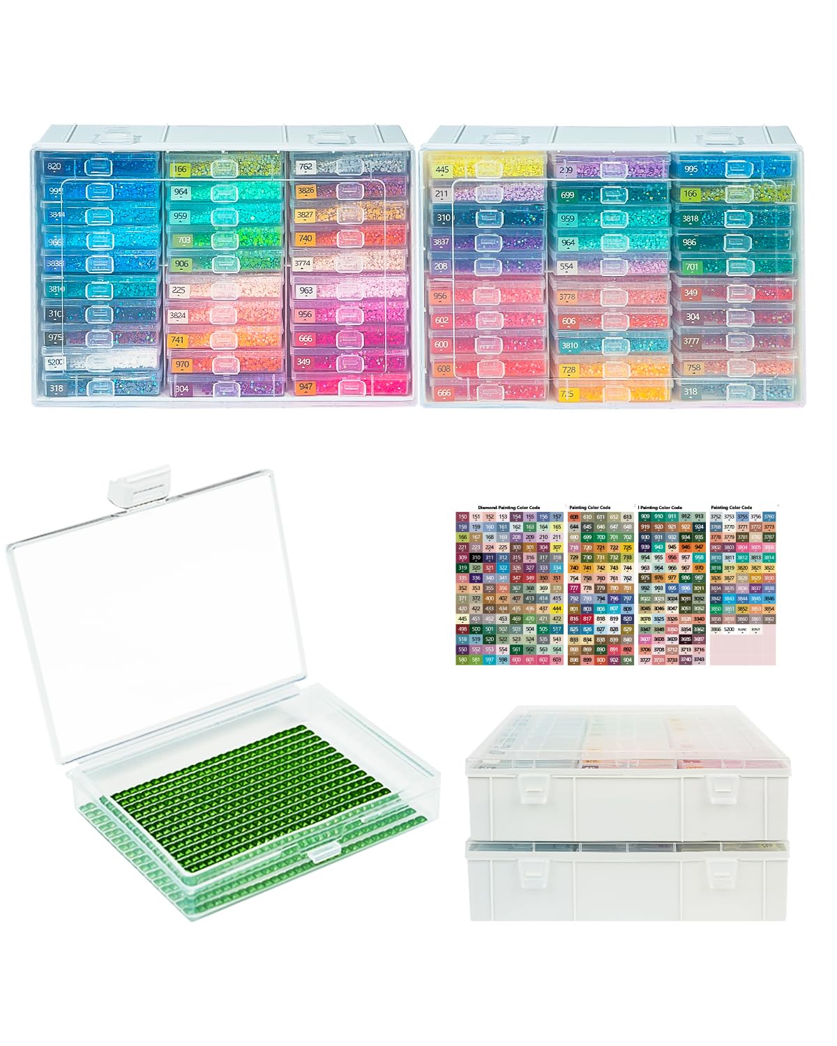 YBUTVY Diamond Art Trays