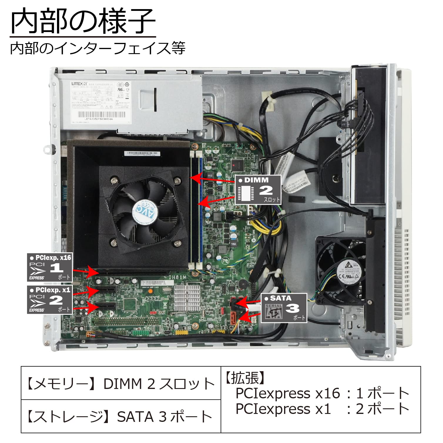 Amazon.co.jp: 中古パソコン NEC MK32ML-H Windows10 デスクトップ 一 