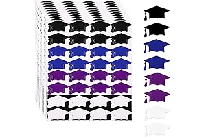 320pcs Graduation Hat Stickers: Embellish Your Grad Cap with Pride