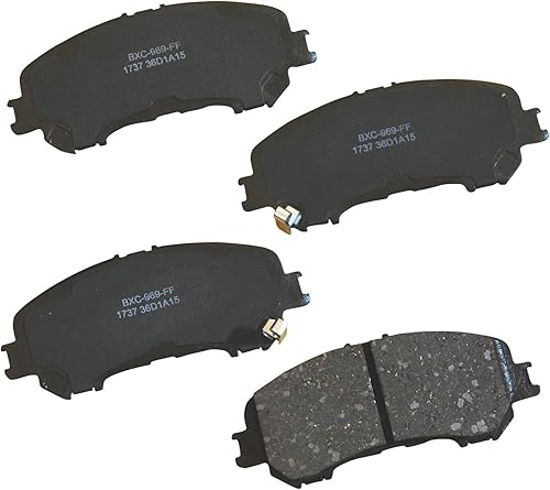 Miniatura 441 de Pastillas de freno delanteras cerámicas Bendix Premium SBC11 para modelos seleccionados Dodge Dart, Ford Fairlane, Falcon, Sedan Delivery, Mustang