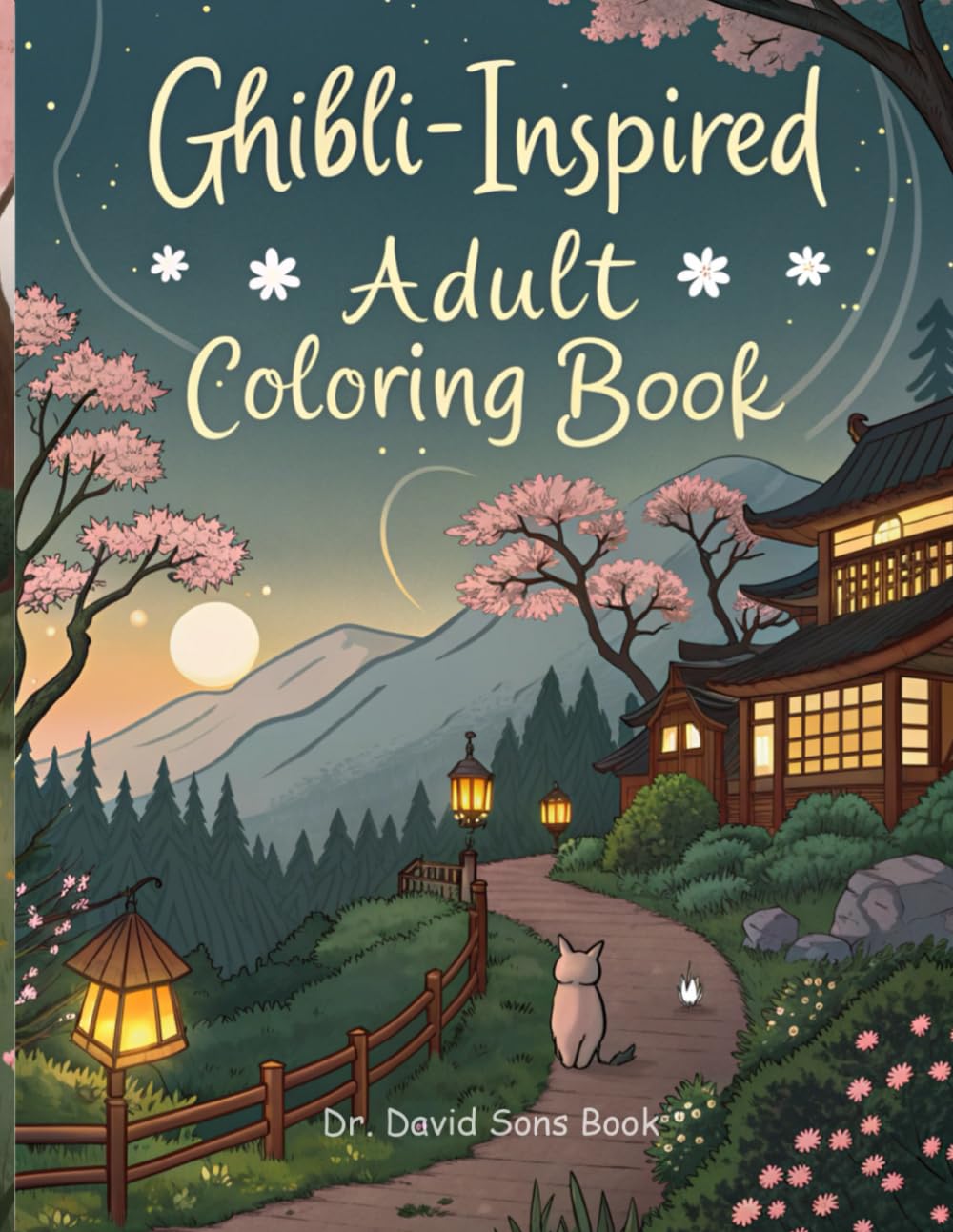 Ghibli-Inspired Adult Coloring Book: A Perfect Gift- Whimsical Journey into Enchanted Worlds | An Adult Coloring Book with Intricate Scenes of Magical ... Spirits for Stress Relief and Mindfulness