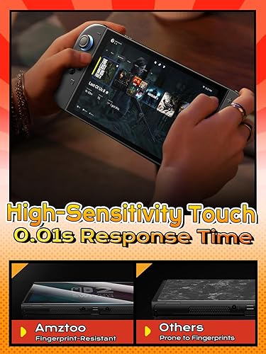 Miniatura 7 de Protector de pantalla para Switch 2, vidrio templado de protección de grado militar 10H con protección ocular para Nintendo, [actualización 2026]
