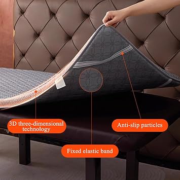 Thicken Topper for Massage Bed 7Cm Spa Massage Table Pad with Elastic Band Beauty Salon Bed Pad Non-Slip Lash Bed Cushion for Beauty and Massage Round Trapezoid Head,White/b(t),70 * 190cm(N)