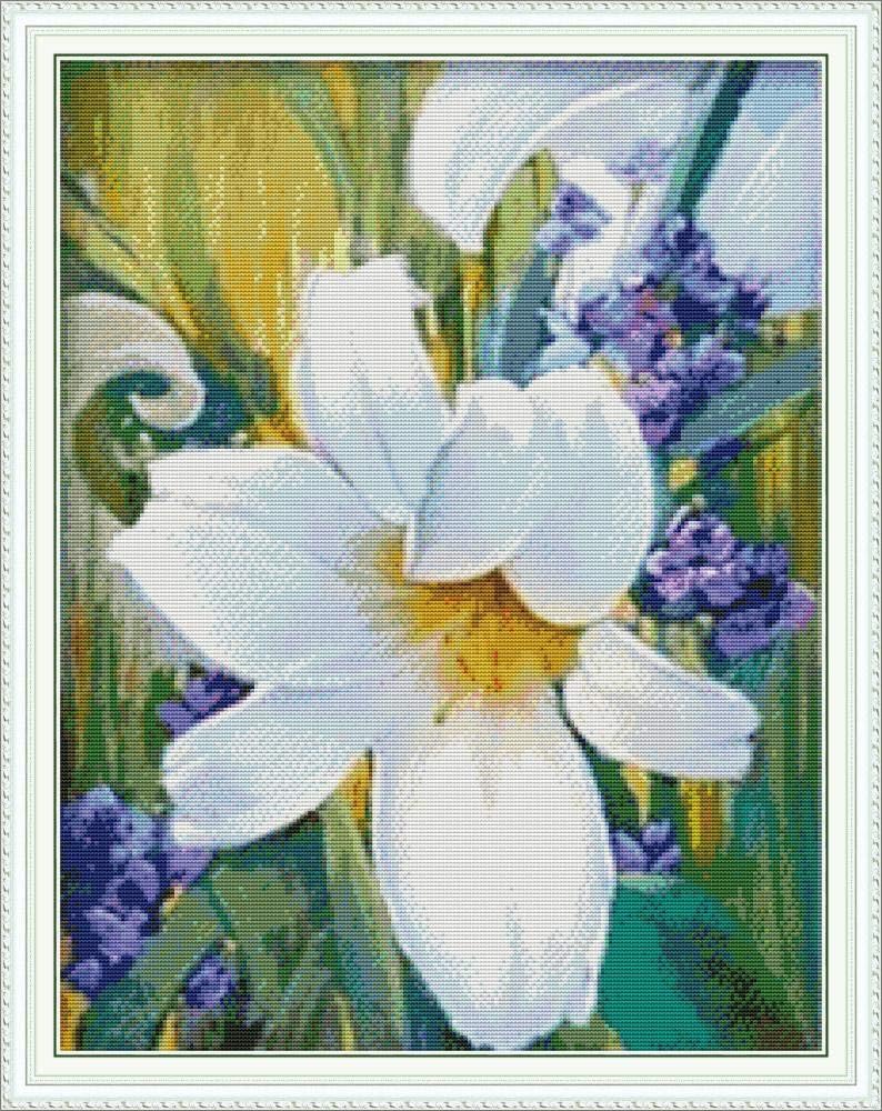 CaptainCrafts Stamped Cross Stitch Kits Full Range of Preprinted Pattern Embroidery