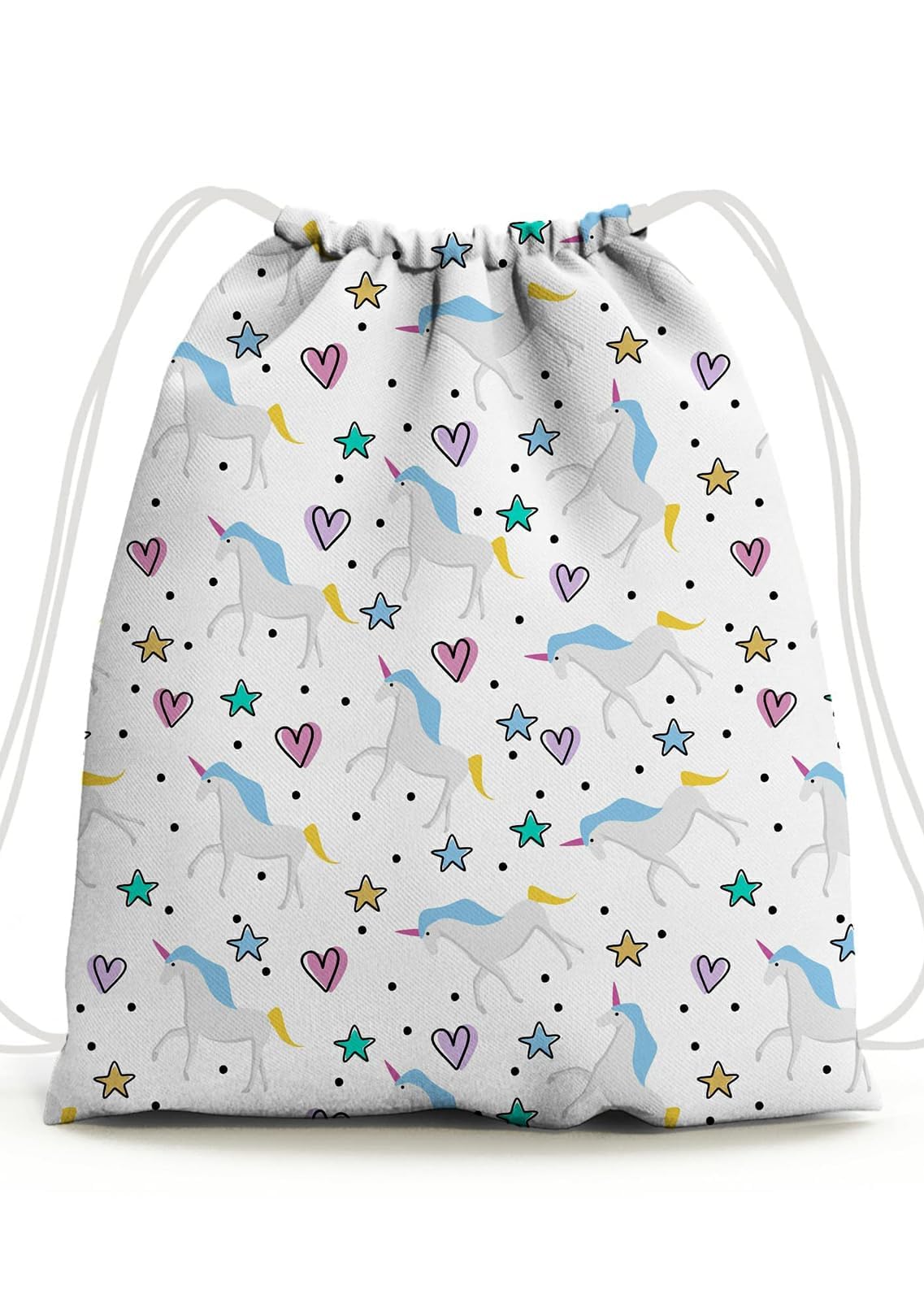 Kids Drawstring Backpack, 5L Capacity, Waterproof Lining, Construction Vehicle Print, for Ages 3-10 Years-image-40