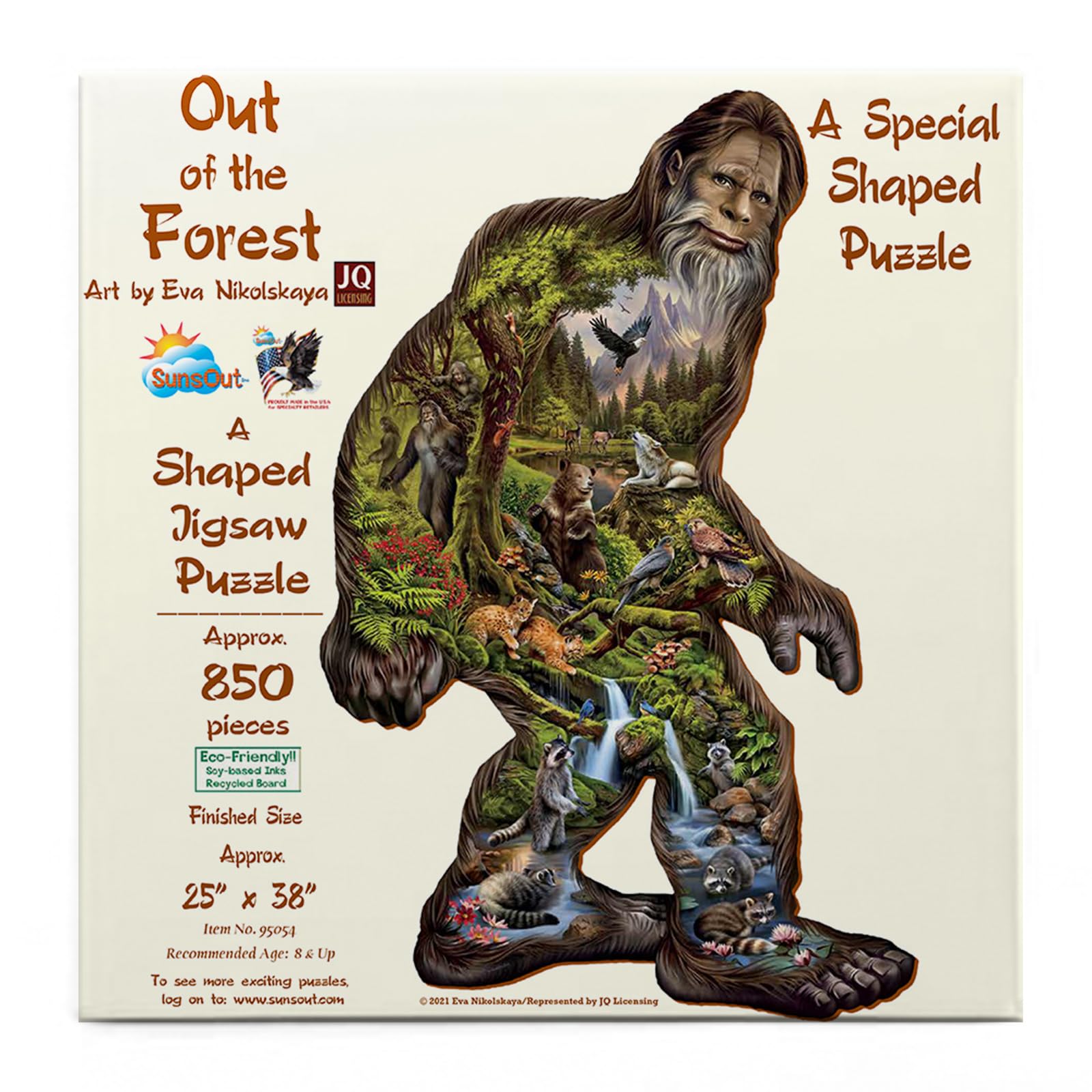 Jigsaw Puzzle Korpokkur in the Forest ③ MURAKAMI TAKASHI kaikai