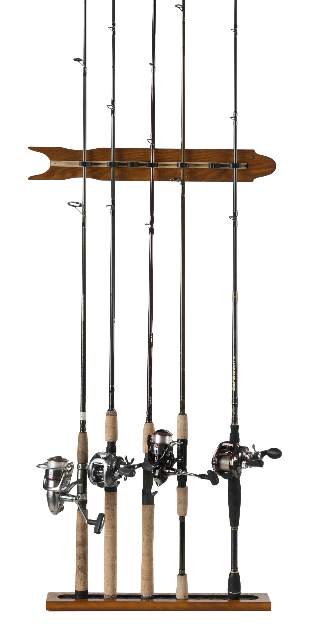 Old Cedar Outfitters Modular Wall Rack for Fishing Rod Storage