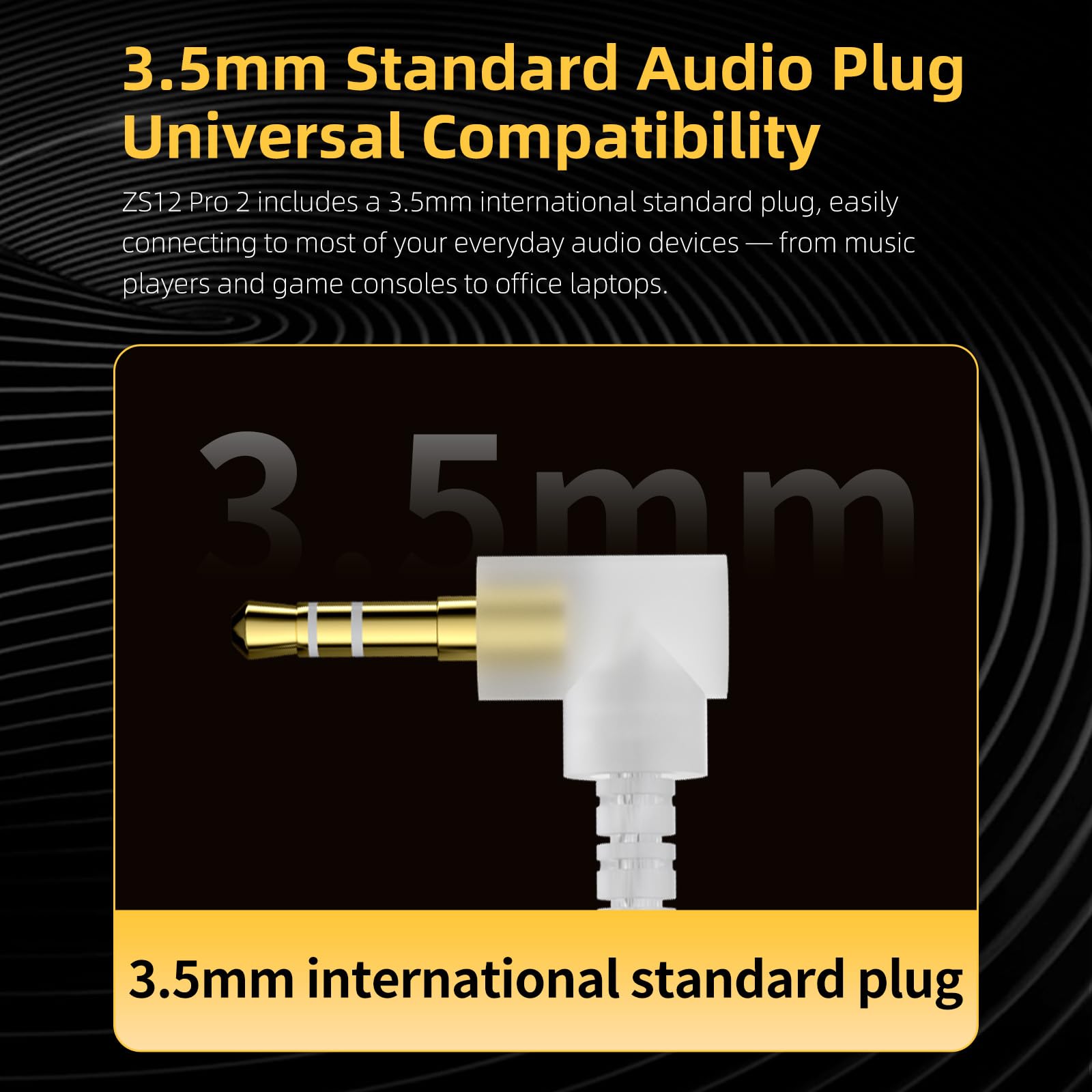 KZ ZS12 PRO 2 monitory douszne, hybrydowe sterowniki 5BA+1DD 6, przewodowe, dźwięk HiFi, wciągający bas, idealny do gier, muzyków, piosenkarzy i audiofilów (srebrny z mikrofonem)