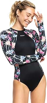 Amazon | [ロキシー] ラッシュガード ACTIVE LS ONESIE BCK ZIP