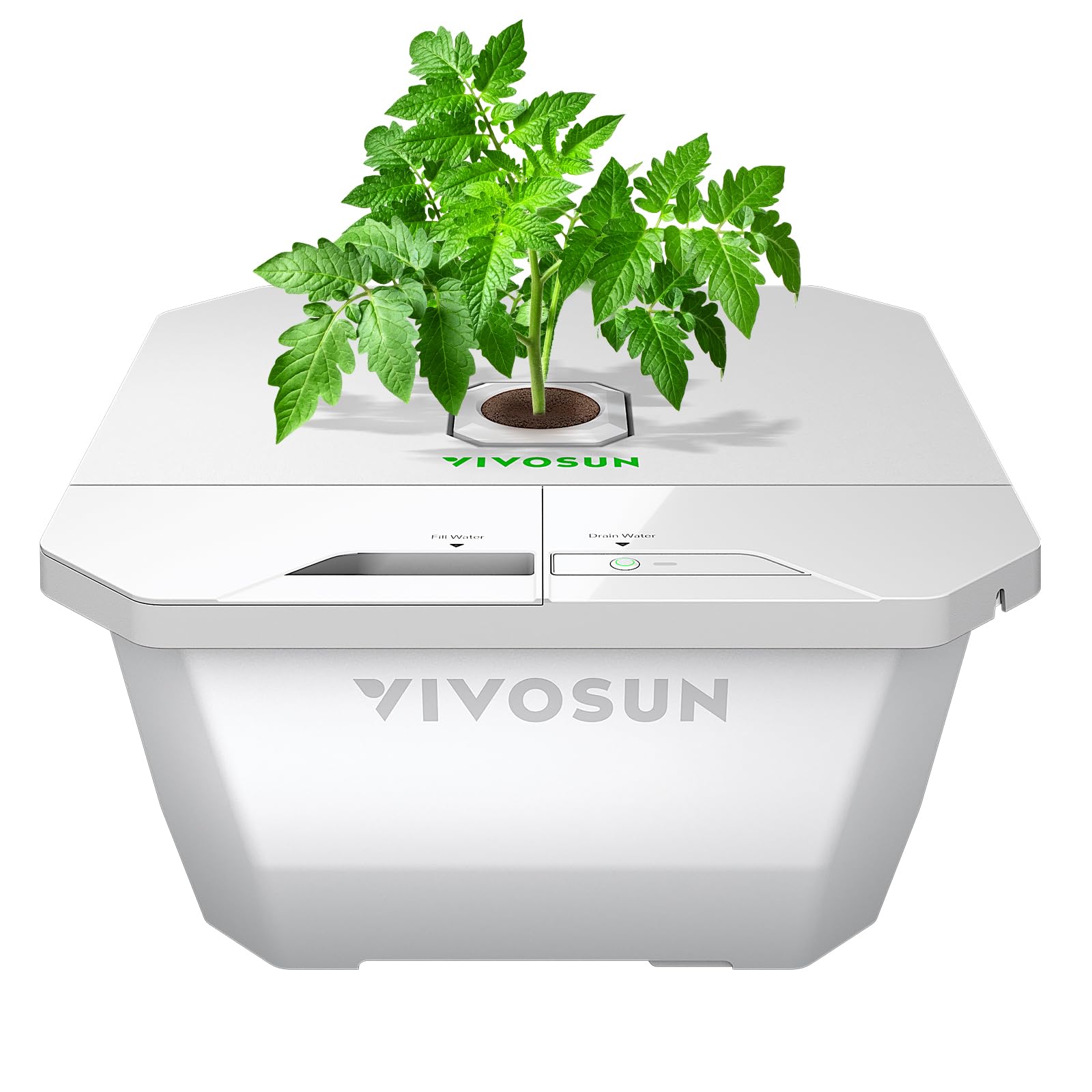 Système hydroponique DWC VIVOSUN VGrow pour cultiver ses herbes fraîches à la maison