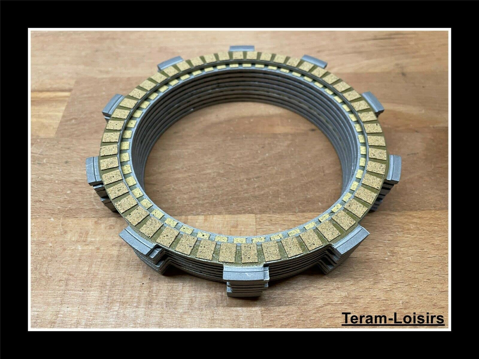 TERAM LOISIRS Kit Embrayage 9 Disques Garnis compatible pour Honda CB 600 Hornet 600 de 1998 à 2006 NEUF FRANCE