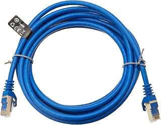 Cabo de rede HP Cat.6 Blindado 3metros Azul DHC-CAT6-FTP - 8WW61AA