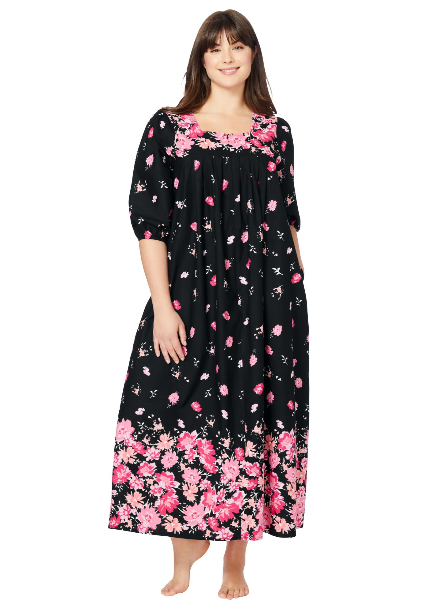 Only Necessities Plus Size Print Lounger
