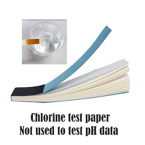 Miniatura 7 de Tiras de prueba de cloro, papeles de prueba de solución de hipoclorito de sodio, papel de prueba de lejía, 100 tiras, rango 50-2000PPM