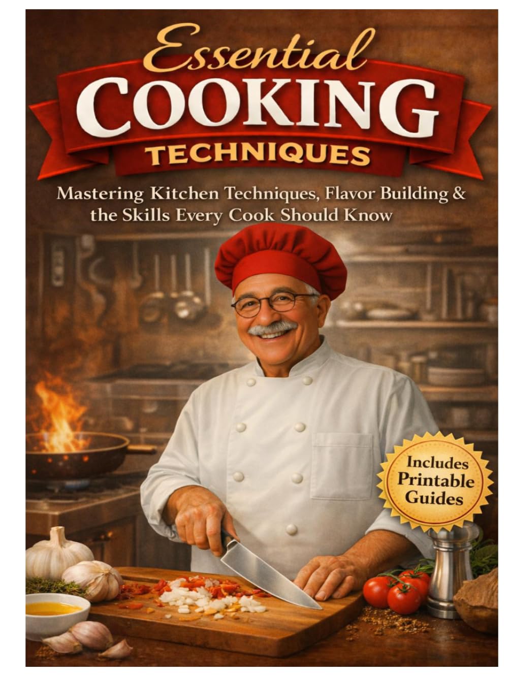 Essential Cooking Techniques: Mastering Kitchen Techniques, Flavor Building & the Skills Every Cook Should Know