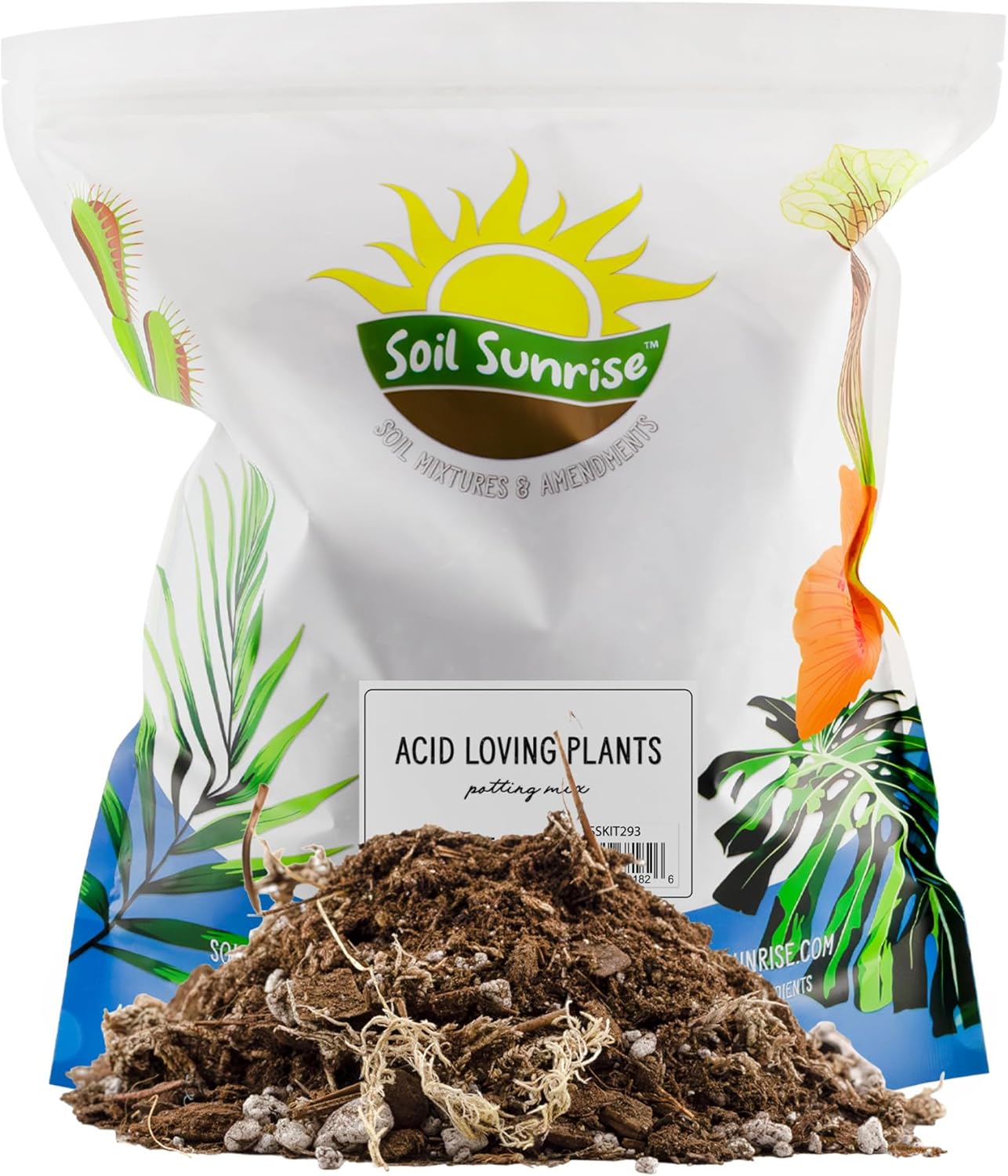 Acid Loving Plant Potting Soil Mix (12 Quarts), Premium