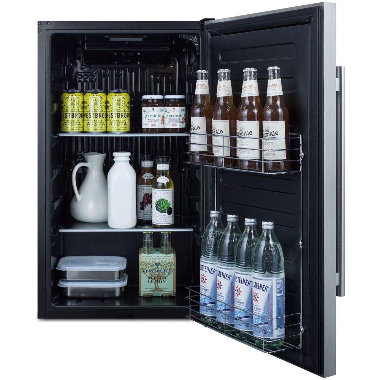 Summit Appliance Counter Depth 19 in. 3.1 CU. FT. MINI Refrigerator Without Freezer in ST on Fridge.com