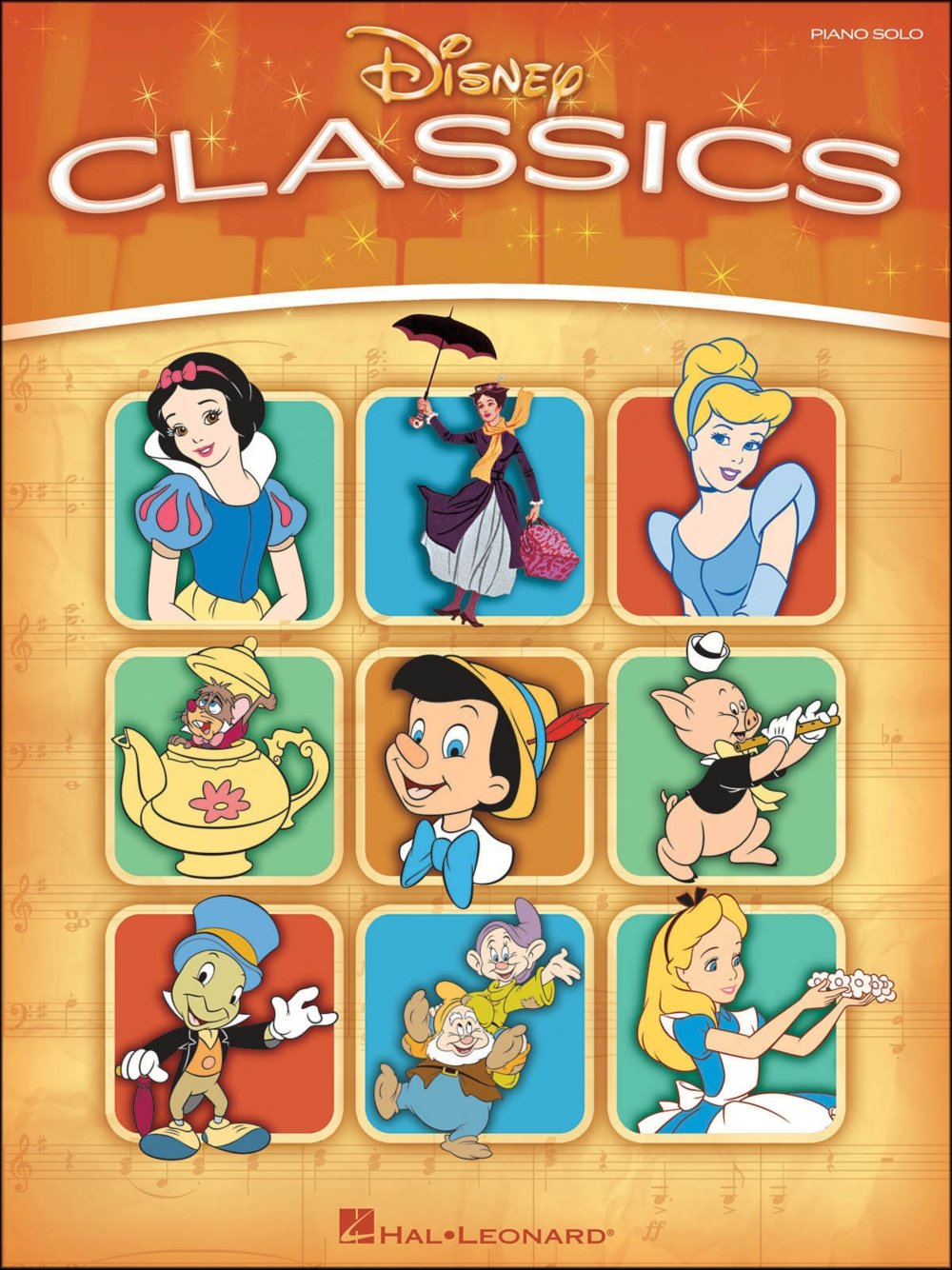 Hal Leonard Disney Classics arranged for piano solo