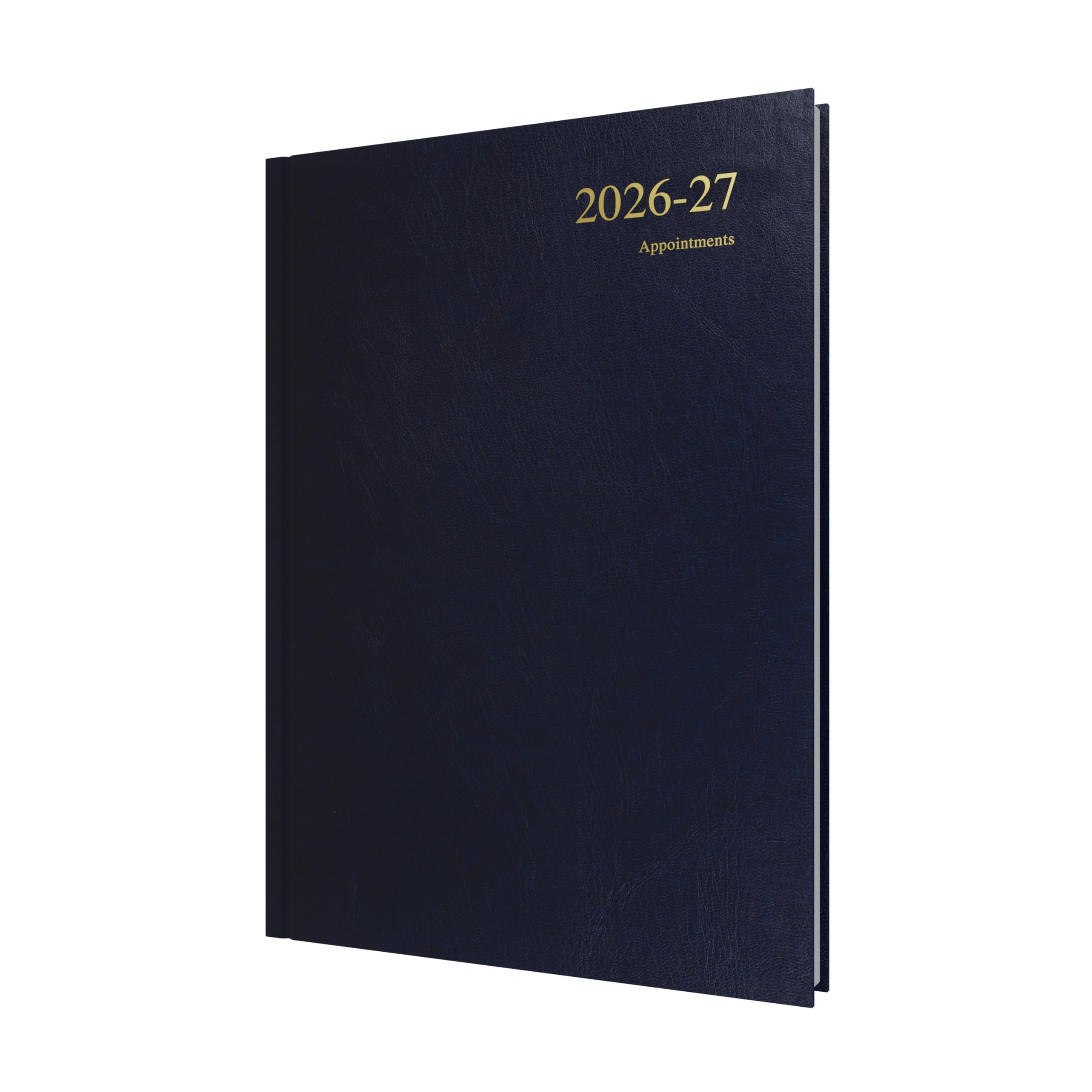 2026-2027 Mid/Academic Year Planner - 13 Month A4 Day-to-Page with Appointments - Collins Debden Essential Range Dark Blue (ESSA41M.65-2627)