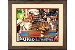 Cat Signs Paint by Numbers DIY Oil Canvas Pictures