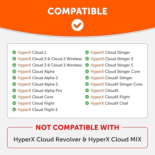 Miniatura 2 de WC Freeze V2 Cloud Alpha - Angled Cooling Gel Earpads for HyperX Cloud Alpha & More, by Wicked Cushions Angled Pads for Extreme Comfort, New Negro