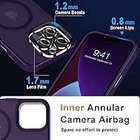 Vista 657 de MOCCA - Funda magnética resistente para iPhone XR de 6.1 pulgadas, compatible con MagSafe, funda con protección contra caídas de grado militar