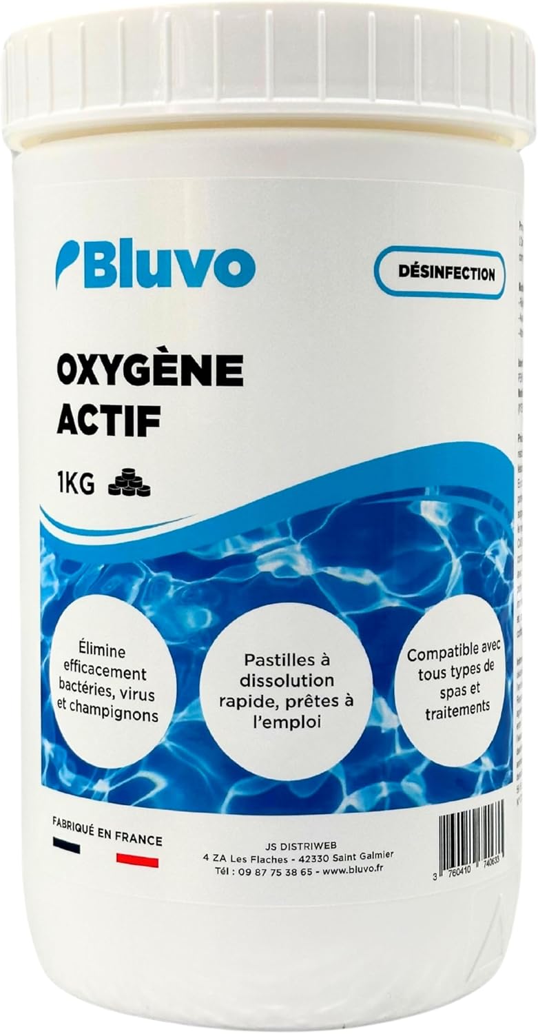 Oxygene Actif Traitement Piscine