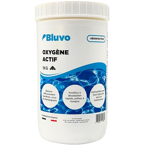 Oxygène Actif Pastilles 20g - 1KG | Désinfectant Eau Spa