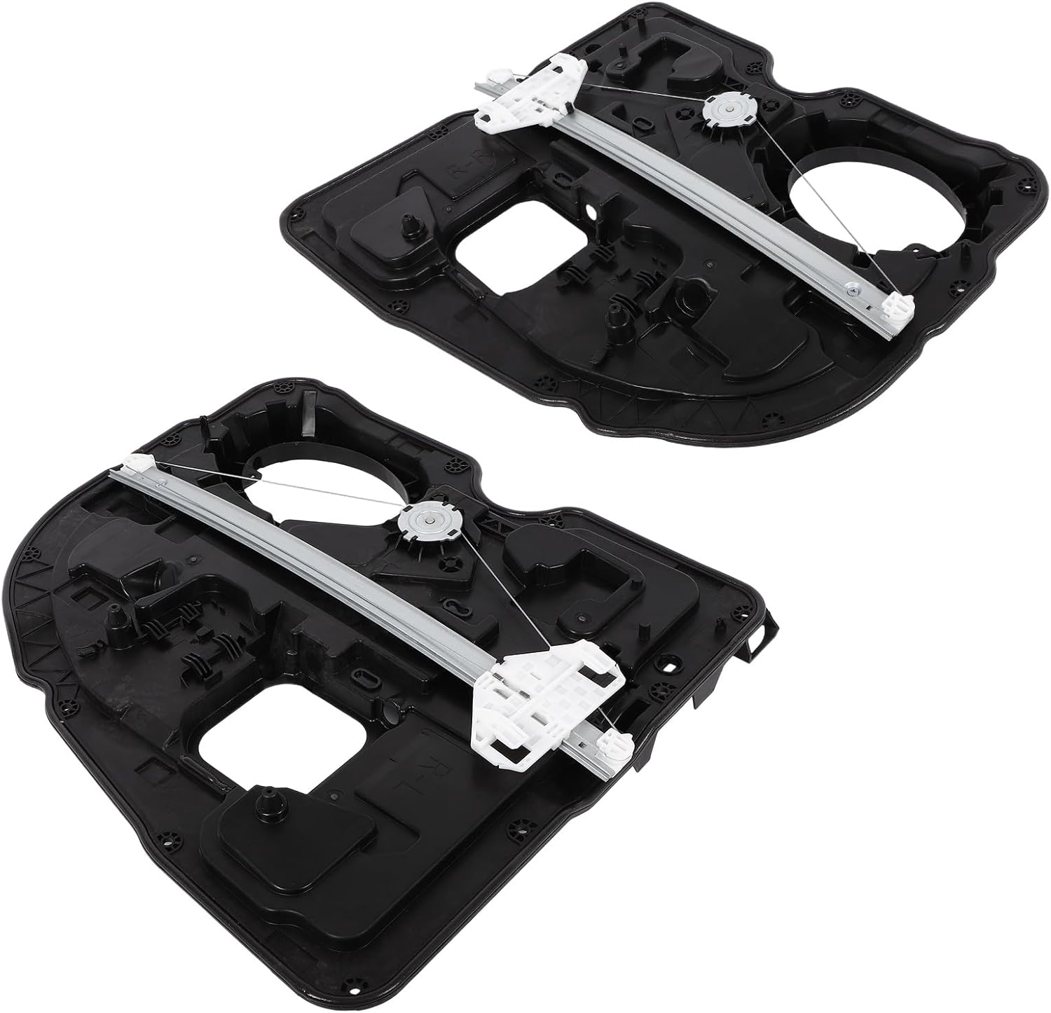 SCITOO Rear Driver and Passenger Power Window Regulator Without Motor Compatible with 2011-2019 for Ram for 1500,2019-2020 for Ram for 1500 Classic,2009-2010 for Dodge for Ram 1500, 68045170AC