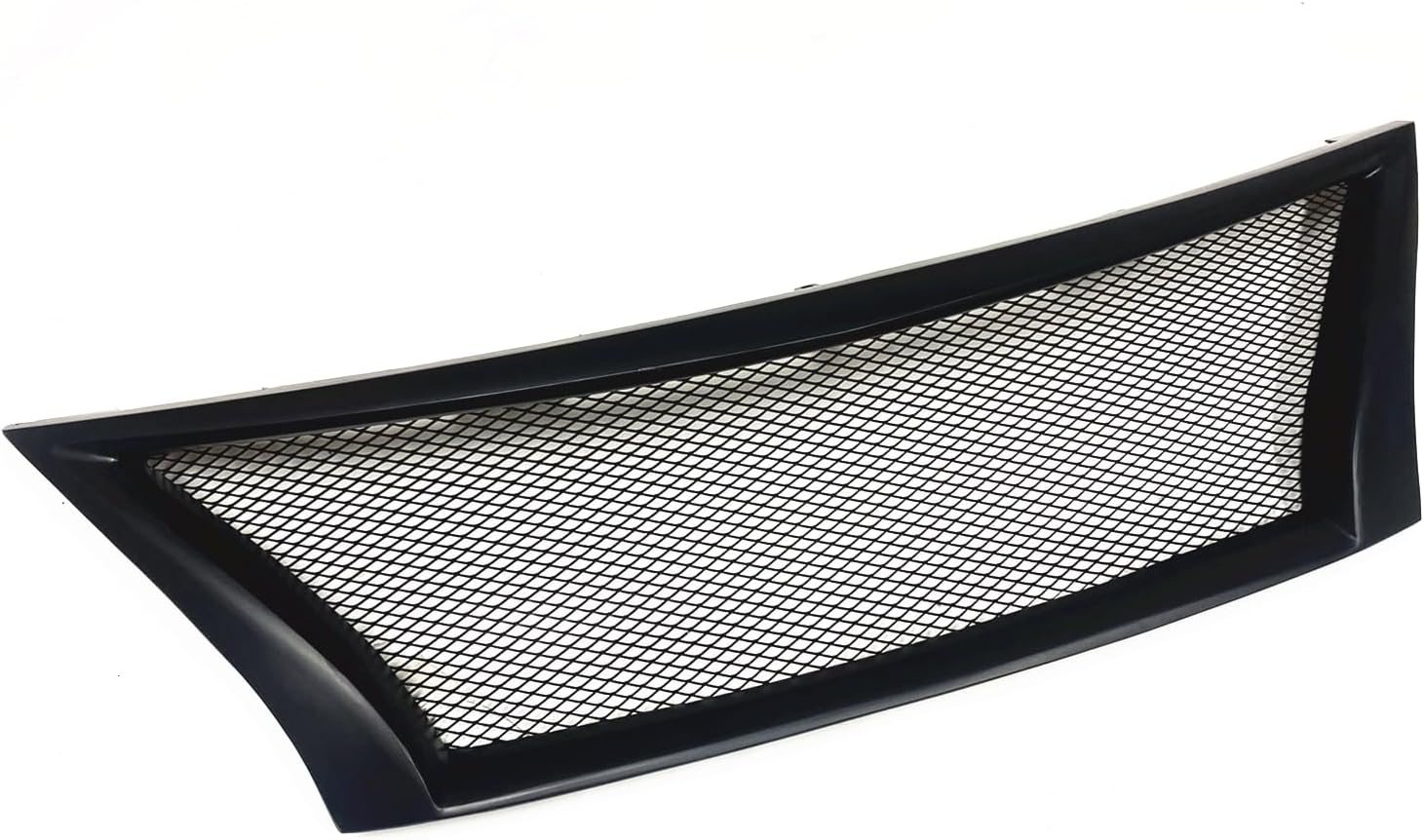 For 2013-2015 Nissan Sentra Front Bumper Sport Mesh Grill Grille Carbon Fiber Matte Black