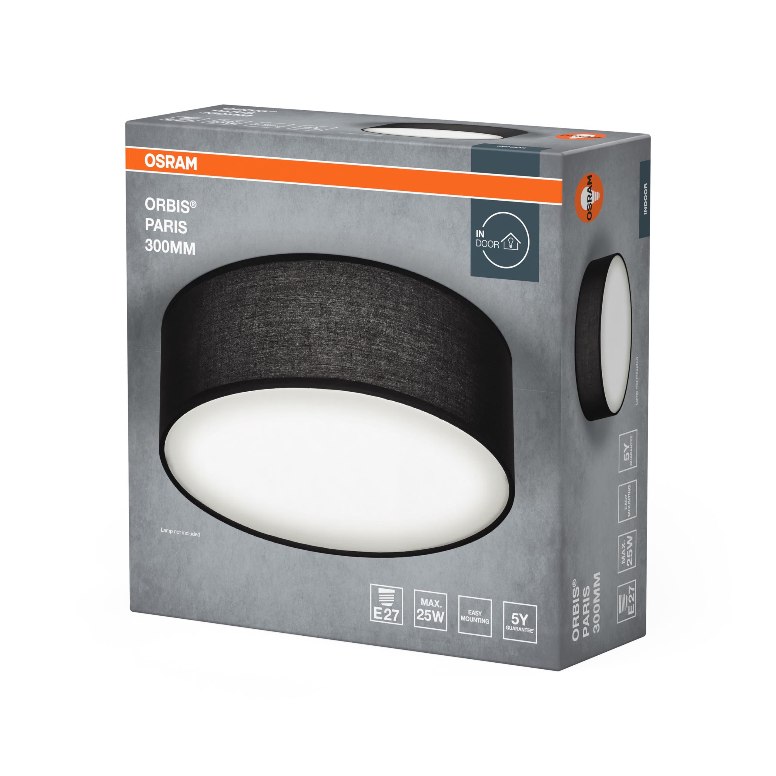 Ledvance Orbis Paris plafondlamp 48cm beige