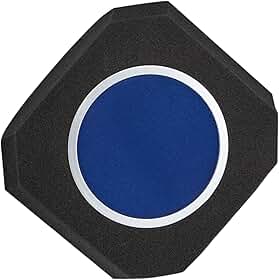 Filtro para Microfone com Absorção E Reflexão para Gravação em Estúdio.