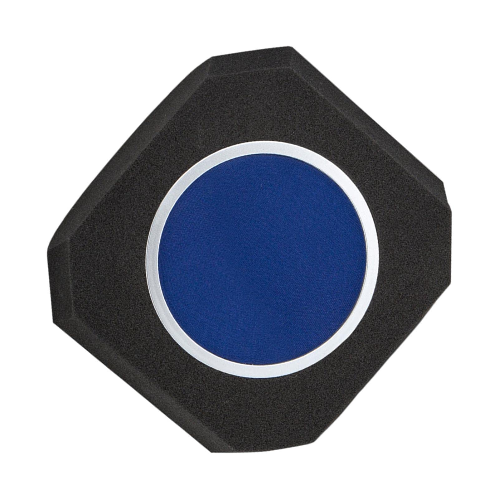 Écran Bouclier Filtre Acoustique Mousse Réduction Bruit pour Voix Convient Studio Musique à Domicile 20x18cm