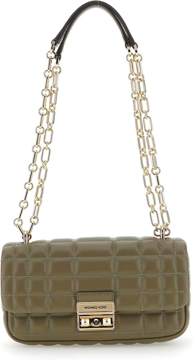 Michael Kors SM Conv Chain Shldr - Bolso de mano para mujer
