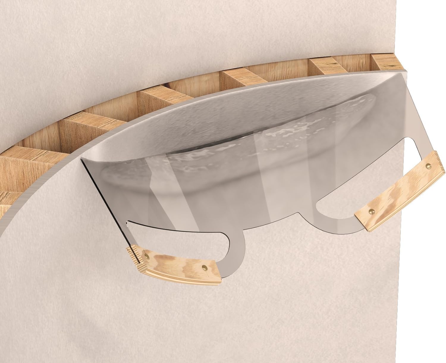 Bon 13-443 Lexan Radius Trowel 26" Curved Blade